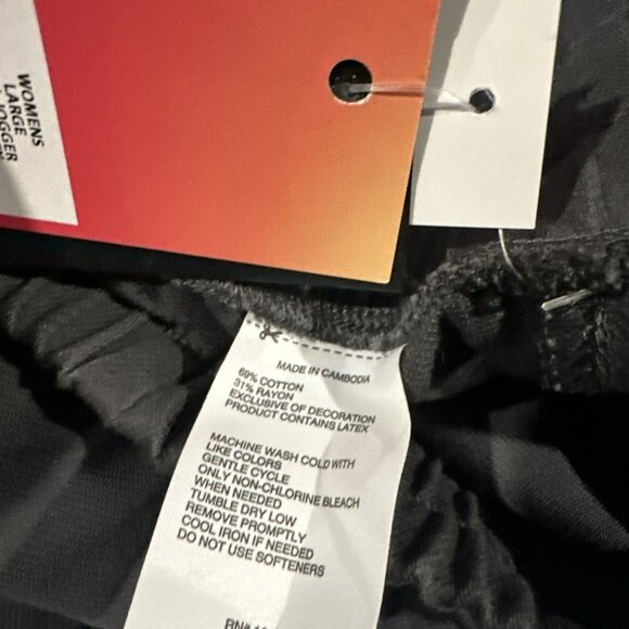 DSG womens NWT gray pull on high rise jogger pants L utility pocket - Picture 6 of 16